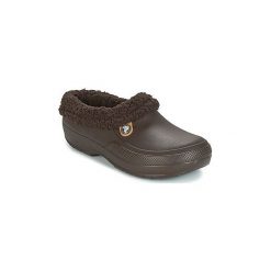 Chodaki Crocs CLASSIC BLITZEN III CLOG. Pomarańczowe klapki męskie Crocs, bez wzorów. Za 153,30 zł.