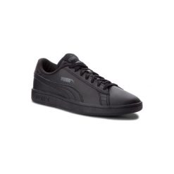PUMA 36517001 Smash v2 L Jr. Czarne buty sportowe damskie Puma, bez wzorów, ze skóry ekologicznej, sportowe. Za 179,99 zł.
