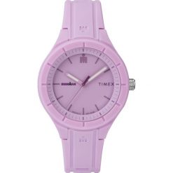Timex - Zegarek TW5M17300. Fioletowe, cyfrowe zegarki damskie Timex, ze stali. W wyprzedaży za 199,90 zł.