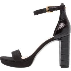 Sandały damskie: Nine West DEMPSEY Sandały na obcasie black
