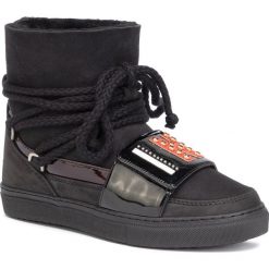 Buty INUIKII - Sneaker 70102-78 Black. Czarne kozaki damskie Inuikii, ze skóry, bez obcasa, bez zapięcia. Za 1199,00 zł.