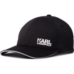 Czapka z daszkiem KARL LAGERFELD - 805616 501122 Black 990. Czarne czapki męskie KARL LAGERFELD, bez wzorów, z elastanu. Za 249,00 zł.