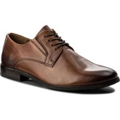 Półbuty LASOCKI FOR MEN - MI08-C343-381-03M Brązowy. Pomarańczowe buty wizytowe męskie Lasocki For Men, ze skóry. Za 189,99 zł.