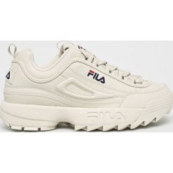 Fila - Buty Disruptor Low. Brązowe buty sportowe męskie Fila, z gumy, na sznurówki. Za 519,90 zł.