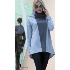 Tunika. Szare tuniki damskie marki Fasardi, xl, bez wzorów, bez kołnierzyka, bez rękawów. Za 39,00 zł.