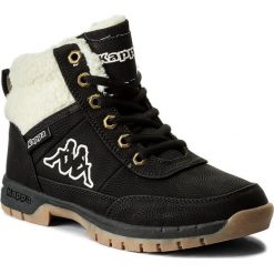 Trapery KAPPA - Bright Mid Fur T 260329T Black/Offwhite 1143. Czarne trapery damskie Kappa, z materiału, klasyczne. Za 139,00 zł.