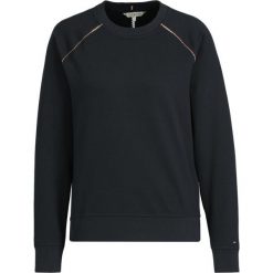 Bluza TOMMY HILFIGER Signature WW0WW25365. Niebieskie bluzy damskie TOMMY HILFIGER, xs, bez wzorów, z bawełny, bez rękawów, bez kaptura. W wyprzedaży za 299,00 zł.