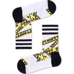Happy Socks - Skarpetki. Czarne skarpetki damskie Happy Socks, bez wzorów. Za 42,90 zł.