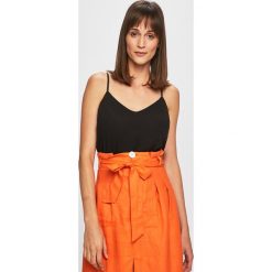 Only - Top. Niebieskie bluzki damskie ONLY, s, bez wzorów, z elastanu, z okrągłym kołnierzem. Za 59,90 zł.