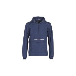Kurtki krótkie Tommy Jeans TJM NYLON. Niebieskie kurtki męskie Tommy Jeans, xl, bez wzorów, z jeansu, krótkie, bez kaptura. Za 365,40 zł.