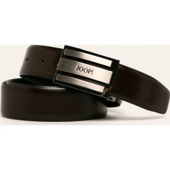 Joop! - Pasek skórzany. Czarne paski męskie JOOP!, w paski, ze skóry. Za 349,90 zł.