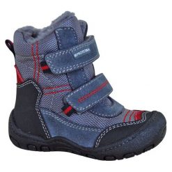 Protetika Buty Zimowe Za Kostkę Chłopięce Rolo 19 Szary/Niebieski. Szare buty chłopięce zimowe marki Protetika, ze skóry, za kostkę. Za 175,00 zł.