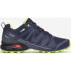 Granatowo-Zielone Buty Sportowe Kairis. Niebieskie buty sportowe męskie Born2be, bez zapięcia. W wyprzedaży za 149,99 zł.