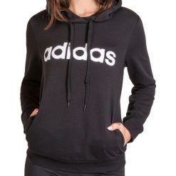 ADIDAS ESSENTIALS LINEAR PULLOVER HOODIE > DP2403. Bluzy damskie Adidas, xs, bez wzorów, z bawełny, bez rękawów, bez kaptura. Za 179,99 zł.