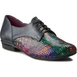 Półbuty SERGIO BARDI - Ines FW1272217RB 618. Niebieskie półbuty damskie Sergio Bardi, na co dzień, bez wzorów, ze skóry, bez obcasa, na obcasie, bez zapięcia. W wyprzedaży za 139,00 zł.
