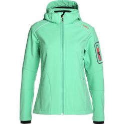 CMP WOMEN JACKET ZIP HOOD Kurtka Softshell green tea. Zielone kurtki damskie marki CMP, z elastanu. Za 339,00 zł.