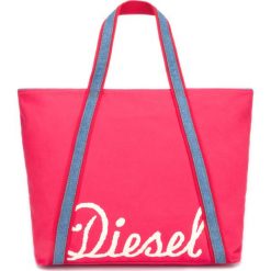 Diesel Torba Czerwony. Czerwone torebki klasyczne damskie Diesel, bez wzorów, z bawełny, bez dodatków. Za 285,95 zł.