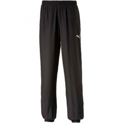 Puma Spodnie Dresowe Ess Woven Pants Cl Black M. Czarne bryczesy damskie Puma, m, z dresówki. W wyprzedaży za 109,00 zł.