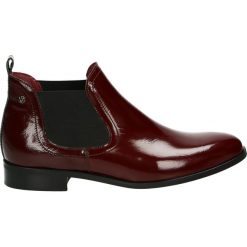 Botki - D13 NAPL BORD. Brązowe botki damskie skórzane marki Venezia. Za 389,00 zł.
