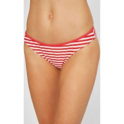 Pieces - Figi kąpielowe. Czerwone stroje kąpielowe damskie marki Pieces, xl, bez wzorów, z elastanu. W wyprzedaży za 79,90 zł.