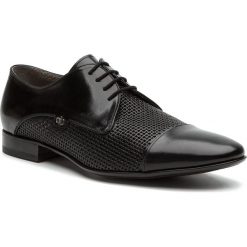 Półbuty ALDO BRUÈ - AB4061G-CN Nero. Czarne buty wizytowe męskie Aldo Bruè, ze skóry, bez zapięcia. W wyprzedaży za 1089,00 zł.
