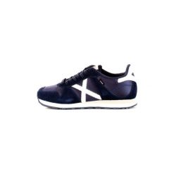 Buty Munich Fashion 8620301. Niebieskie trampki męskie marki Munich Fashion, bez wzorów, bez zapięcia. Za 253,73 zł.