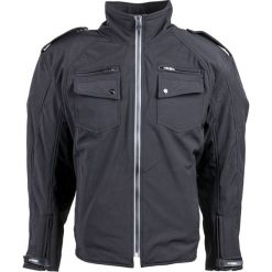 Kurtki męskie bomber: W-TEC Męska kurtka motocyklowa soft-shell NF-2754 Czarny r. 3XL (12004-3XL)