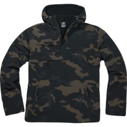 Brandit Windbreaker Wiatrówka kamuflaż (Dark Camo). Zielone kurtki męskie marki Brandit, xl, bez wzorów, z poliesteru, bez kaptura. Za 144,90 zł.