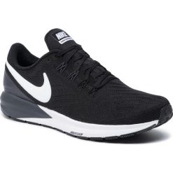 Buty NIKE - Air Zoom Structure 22 AA1636 002 Black/White/Gridiron. Czarne buty sportowe męskie Nike, z tworzywa sztucznego, bez zapięcia, do biegania, nike zoom. W wyprzedaży za 399,00 zł.