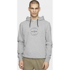 Bluza męska BLM602 - chłodny jasny szary melanż - Outhorn. Szare bluzy męskie Outhorn, m, bez wzorów, bez kołnierzyka, bez rękawów, bez kaptura. W wyprzedaży za 89,99 zł.
