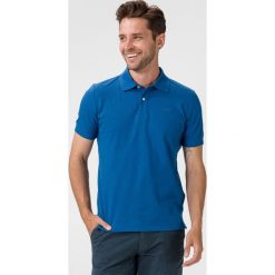 Geox Polo Koszulka Niebieski. Niebieskie podkoszulki męskie Geox, xl, z haftami, z bawełny, polo, bez rękawów. Za 206,95 zł.