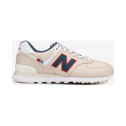New Balance 574 Tenisówki Beżowy. Brązowe trampki męskie New Balance, bez wzorów, ze skóry, bez zapięcia. Za 464,95 zł.