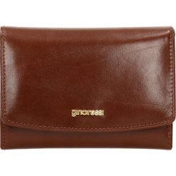 Portfel damski PIEMONTE. Brązowe portfele damskie Gino Rossi, ze skóry. Za 399,90 zł.