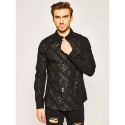 Koszula Versace Jeans Couture B1GVB6S1. Białe koszule męskie Versace Jeans Couture, s, bez wzorów, z elastanu, casualowe, bez kołnierzyka, bez rękawów. Za 849,00 zł.