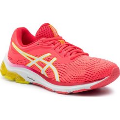 Buty ASICS - Gel-Pulse 11 1012A467 Laser Pink/Sour Yuzu 700. Różowe buty sportowe damskie Asics, z materiału, sportowe, do biegania. W wyprzedaży za 259,00 zł.