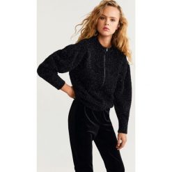 Mango - Kardigan Crow. Czarne swetry damskie Mango, m, z poliesteru. Za 229,90 zł.