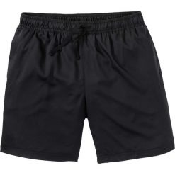 Długie szorty funkcyjne Regular Fit bonprix czarny. Czarne spodenki i szorty męskie marki bonprix, s, bez wzorów, długie. Za 74,99 zł.