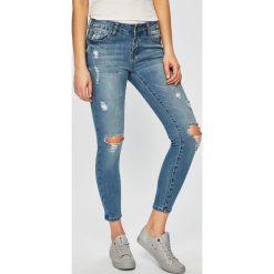 Haily's - Jeansy Dilara. Niebieskie jeansy damskie Haily's, s, bez wzorów, z elastanu, z obniżonym stanem. W wyprzedaży za 69,90 zł.