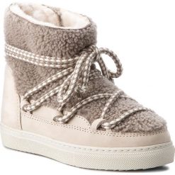 Buty INUIKII - Sneaker 60202-6 Curly Taupe. Szare śniegowce dziewczęce Inuikii, bez zapięcia. W wyprzedaży za 649,00 zł.