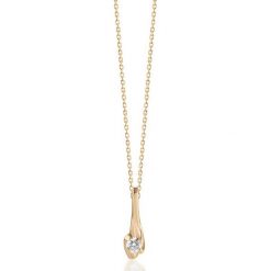 W.KRUK RABAT Złoty Wisiorek - złoto 585, Brylant 0,08ct - ZPK/WB+09. Żółte zawieszki damskie W.KRUK, z brylantem, złote. W wyprzedaży za 479,00 zł.