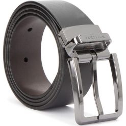 Pasek Męski WITTCHEN - 70-8M-005-1 90 Brązowy Czarny. Pomarańczowe paski męskie Wittchen, w paski, ze skóry. W wyprzedaży za 159,00 zł.