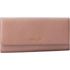 Portfele damskie: Duży Portfel Damski COCCINELLE – CW5 Metallic Soft E2 CW5 11 03 01 Dark Pivoine P03