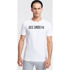 T-shirty męskie: T-shirt męski TSM253 - biały