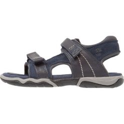 Timberland TISBURY 2 STRAP Sandały trekkingowe navy galloper. Niebieskie sandały męskie skórzane marki Timberland. Za 299,00 zł.