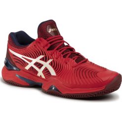 Buty ASICS - Court Ff 2 Clay 1041A082 Classic Red/White 600. Czerwone buty sportowe męskie Asics, z tworzywa sztucznego, bez zapięcia, tenisowe. Za 749,00 zł.