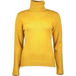 Sweter w kolorze żółtym. Żółte swetry damskie marki Cashmere & Jackets, s, bez wzorów, z kaszmiru, bez rękawów, bez kaptura. W wyprzedaży za 144,95 zł.