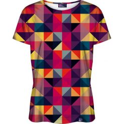 Colour Pleasure Koszulka damska CP-030 12 fioletowo-różowa r. XL/XXL. Różowe t-shirty damskie marki Colour pleasure, xl. Za 70,35 zł.
