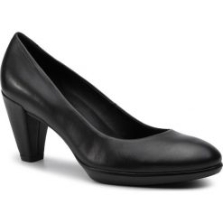 Półbuty ECCO - Shape 55 Plateau 26800301001 Black. Czarne półbuty damskie ecco, ze skóry, eleganckie. W wyprzedaży za 409,00 zł.