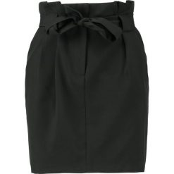 Minispódniczki: Miss Selfridge PAPERBAG WAIST SKIRT Spódnica mini black