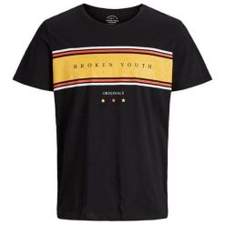 Jack&Jones T-Shirt Męski Jorshakedown Tee Ss Crew Neck Black (Rozmiar S). Czarne t-shirty męskie marki Jack&Jones, s. W wyprzedaży za 56,00 zł.